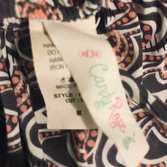 Spool 72 Candy Rose strapless romper - Picture 2 of 2